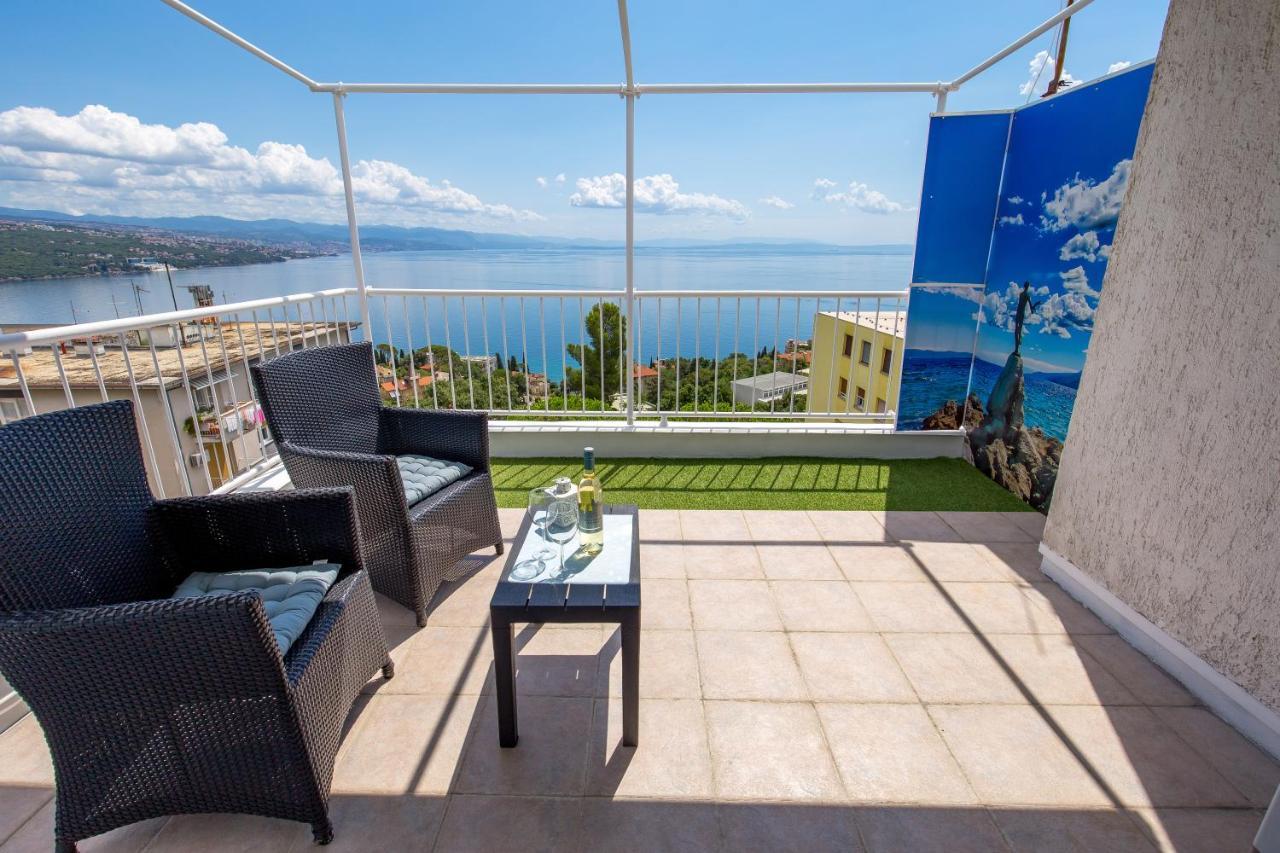 Studio apartman Rozi Abbazia Esterno foto